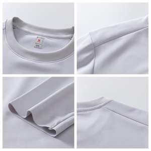 Kaus lengan panjang termal kasual kaus campuran katun poliester ritsleting saku memancing kompresi untuk pria wanita - Product Image 3