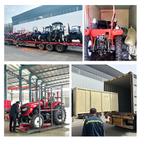 Tractor Robusto de 140HP con Tracción en las Cuatro Ruedas para Agricultura Moderna, Arado y Labranza, con Motor de Alta Potencia e Hidráulica Resistente