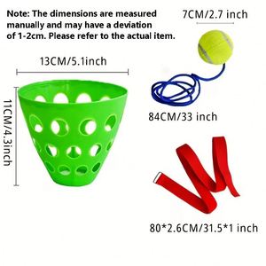Nouveau jeu de balle oscillante - Jeu de seau de fête pour l'entraînement de la coordination œil-taille - Product Image 5