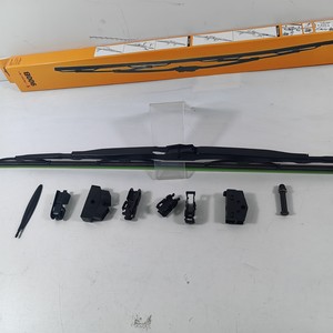 Heavy Duty Truck Wiper Blades 600-650-700mm Universal Wide <b>Hook</b> Frame Black Plastic Rattan General Purpose Type - Product Image 2