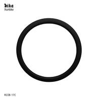 Jante de frein à disque de vélo de route 700C personnalisée en fibre de carbone avec lame de frein en V 28/35/50/65/85mm 16 18 20 24 trous Jante de vélo à hauteur de cadre