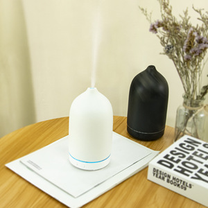 Nhà Máy Bán Hàng Trực Tiếp 100Ml Tinh Dầu Khuếch Tán LED Ánh Sáng Handmade Gốm Hương Liệu Khuếch Tán Độ Ẩm - Product Image 3