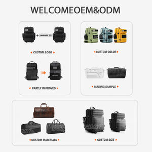 LAMGOYI toptan özel su geçirmez yürüyüş geri paketi sırt çantası 25L 45L Molle Velcro spor taktik spor sırt çantası erkekler için - Product Image 4