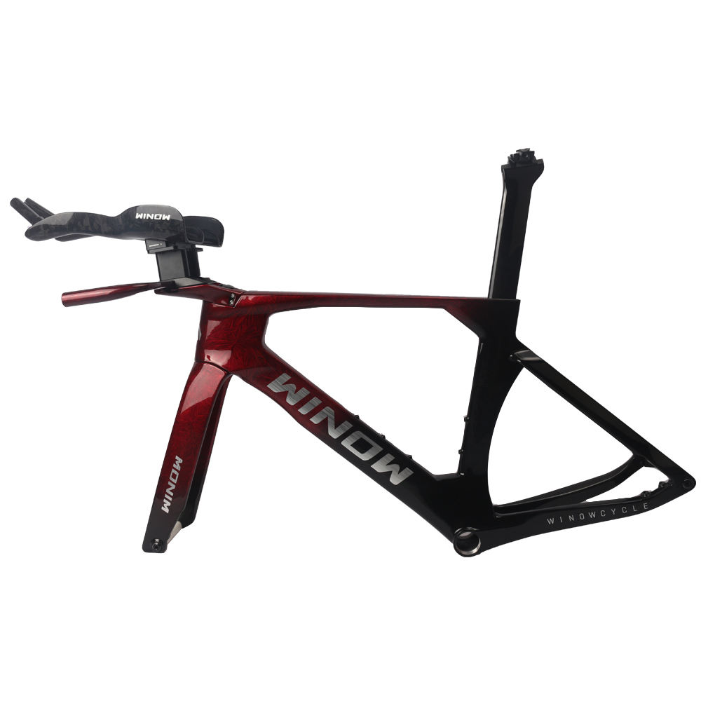Carbon Tt Frameset Tt129 For Road Time Trial Bikes, 700*28c