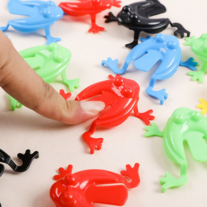 Jincan - Rana Saltarina de Plástico, Mini Rana Saltarina, Juguetes Antiestrés Interesantes Multicolores para Niños - Product Image 4