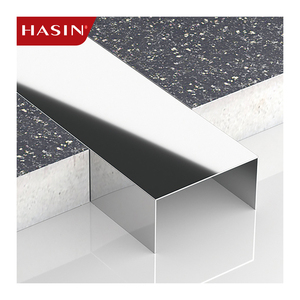 Nouveau produit 10mm en acier inoxydable rainure en U coin bande décorative or Rose <span class=keywords><strong>brillant</strong></span> garniture de carreaux de métal pour la décoration - Product Image 1