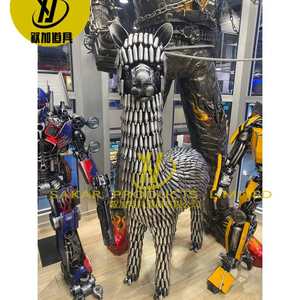 Escultura decorativa <span class=keywords><strong>de</strong></span> tamaño real para exteriores hecha <span class=keywords><strong>de</strong></span> <span class=keywords><strong>chatarra</strong></span> <span class=keywords><strong>en</strong></span> Mianyang. Ahora <span class=keywords><strong>en</strong></span> oferta. - Product Image 5