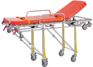Brancard médical pliable pour hôpital, <span class=keywords><strong>ambulance</strong></span>, transport de patients, chariot de transport, lit de soins intensifs, brancard d'<span class=keywords><strong>ambulance</strong></span> - Product Image 2