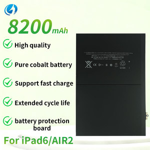 Batteria per Tablet 8200mAh al Cobalto Puro, Ricarica Rapida, Sostituzione Batteria Li-ion per <span class=keywords><strong>iPad</strong></span> 6 <span class=keywords><strong>Air</strong></span> <span class=keywords><strong>2</strong></span> A1566 A1567 - Product Image 2