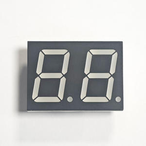 0.8 אינץ' 2 ספרות 7 פלחים תצוגת LED אור לבן תעשייתי מונים למרחקים ארוכים גלאי מתח לוחות בקרה במפעל - Product Image 5