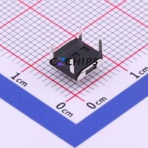 TC-1157-C-C Tactile Switch Through hole Component (THT) Switch Single Pole Single Throw Round Button 2.6N Through Hole - Product Image 2