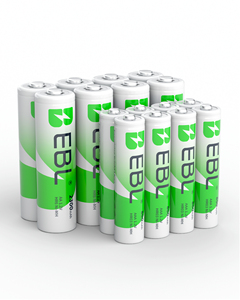 EBL 16 <b>Sets</b> AA AAA Rechargeable Batteries Combo 2300mAh AA 800mAh AAA 3000mAh Capacity 1.2V Nominal Voltage Medical Ni-MH - Product Image 3