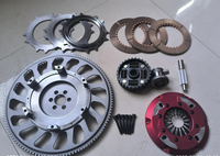 185MM 7.25 "ZND pièces de course haute Performance Kit d'embrayage de course à deux plaques pour moteur TOYOTA 1FZ-FE