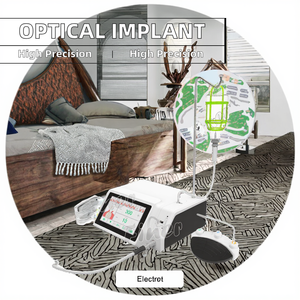 Máquina de Implantes Dentales con Fibra Óptica, Bomba de Agua Integrada, Motor sin Escobillas, Alimentación Eléctrica, Fabricada en Metal - Product Image 2