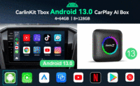 Carlinkit RGB Carplay Ai Box pour Universal apple Carplay ou Android Smart carlinkit Android 13 Wireless Carplay LedF Box