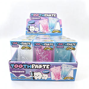 2026 Nuevo Juguete Sensorial Antiestrés de Maltosa con Forma de Pasta Dental, Brillante, de TPR, para Apretar, Venta al por Mayor a Granel - Product Image 1