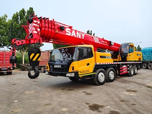 Grue mobile sur camion Sany d'occasion de 50 tonnes à prix abordable à vendre - Product Image 2