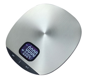 Weight Scale for Food 5kg Stainless Kitchen Scale Memory Clear <strong>LCD</strong> <strong>Display</strong> Scale - Product Image 2