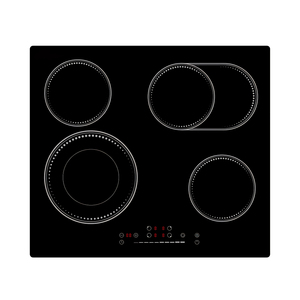 Electrodoméstico personalizado Placa de cerámica de inducción de 4 quemadores 6000W Diseño <span class=keywords><strong>invisible</strong></span> Cocina de quemador de inducción para cocina de alta potencia - Product Image 6