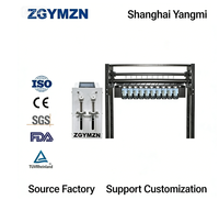 Ligne de revêtement automatique par pulvérisation ultrasonique personnalisée / Équipement de revêtement massif multi-stations Marque ZGYMZN 220V Origine Chine 150kg
