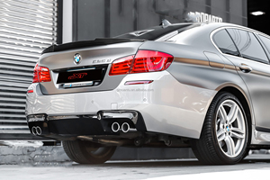 กันชนท้ายรถแบบคาร์บอนไฟเบอร์สไตล์ M4ปีกหลังสปอยเลอร์ F10สำหรับ BMW 5 Series 530i 520i 540i 2010-16 - Product Image 4