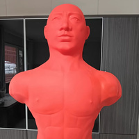 Dummy de boxe réglable de haute qualité Bob Man avec logo personnalisé, mannequin humain autoportant pour les arts martiaux