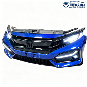 Kit de Carrocería Completo para <span class=keywords><strong>Honda</strong></span> <span class=keywords><strong>Civic</strong></span> de 10ª Generación, Incluye Parachoques con Rejilla, Ventilador, Radiador, Sensor de Estacionamiento, Faros LED Delanteros - Product Image 6