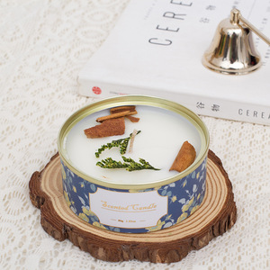 Produits à base d'arômes pour la maison, la chambre à coucher, détend et calme les émotions, bougies pour salle de Spa, canette en étain, bougies parfumées faites à la main - Product Image 6