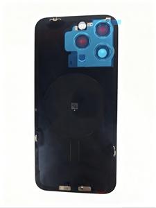 Remplacement complet du boîtier du cadre de couverture arrière du télé<span class=keywords><strong>phone</strong></span> portable pour 15PROMAX verre violet avec petites pièces - Product Image 4