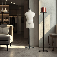 Mannequin de couture haut de gamme pour femme, en mousse PU, avec tête et bras, pour adultes