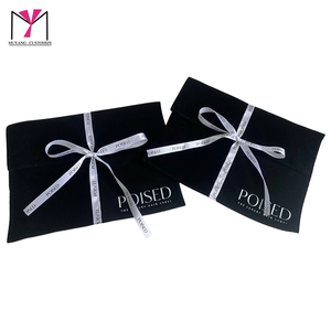 MuYang 2026 Hot Sale Custom logo Luxury <b>White</b> Handbag set with Velvet <b>Envelop</b> Hair Bag - Product Image 5