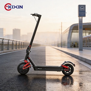 Trottinette pliable à deux roues 350W, batterie 36V 7.8Ah, vitesse maximale 32 km/h, autonomie 20-80 km, pneu nid d'abeille 8,5 pouces, étanche IPX4 - Product Image 2