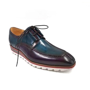 Chaussures habillées décontractées pour hommes, fabriquées à la main en Italie, style Dreamy Stark – Chaussures de mariage confortables et souples pour l'automne - Product Image 1