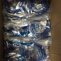Blaues USB 2.0-Verlängerungskabel von Stecker zu Buchse USB2.0-Erweiterungs leitung Druckers trom leitung A/M zu A/F Blaues Kabel 1,5 m