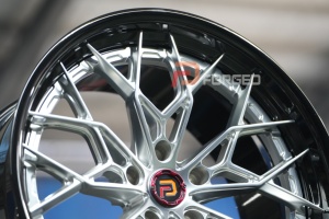 Jantes en alliage forgé sur mesure en 2 pièces, design en maille pour BMW M5 G90 M3 M4 X5M X3 Mercedes-Benz Classe C W205 <span class=keywords><strong>AMG</strong></span> <span class=keywords><strong>GT</strong></span> CLE Audi A4 A6 Q5 - Product Image 5