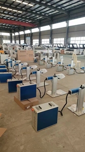 เครื่องเลเซอร์ไฟเบอร์สำหรับทำเครื่องหมายและแกะสลัก รุ่นใหม่ 20W 30W 50W 60w 100w พร้อมระบบระบายความร้อนด้วยอากาศ สำหรับงานโลหะ เช่น สร้อยคอ รองรับไฟล์ DXF/AI - Product Image 5