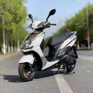 Scooter de motocicleta eléctrica de gran potencia de largo alcance de alto rendimiento de petróleo