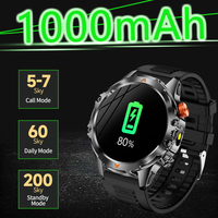 SENBONO V75 Smartwatch Unisex con Display TFT, Impermeabile IP68, Batteria da 11-30 Giorni, Monitoraggio Frequenza Cardiaca, Tracker Attività, Meteo