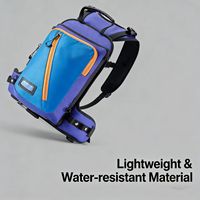 Sac à dos de ski extérieur léger et écologique en tissu Oxford imperméable, multifonctionnel, avec harnais de sécurité pour homme, résistant à l'usure