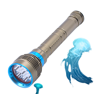 Mạnh mẽ nhất 3500 Lumens T6 LED Diving Torch không thấm nước IP68 chiến thuật đèn pin 26650 có thể sạc lại pin Hợp kim nhôm đèn - Product Image 1