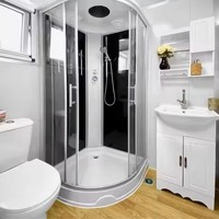 Fourniture d'usine en Chine Maisons préfabriquées en conteneur extensible de 2 chambres à coucher Maison pliante de grande visibilité Maison en conteneur
