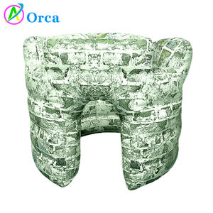 Mur gonflable coloré, flèche de marquage, aire de jeu gonflable, terrain de paintball, bunkers de camouflage, terrain de bataille gonflable - Product Image 5