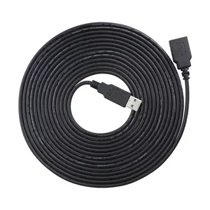 Long-Lasting 5M-20M USB 2.0 Repetidor Ativo Extensão Cabo Equipamento Industrial Power Extension Cord