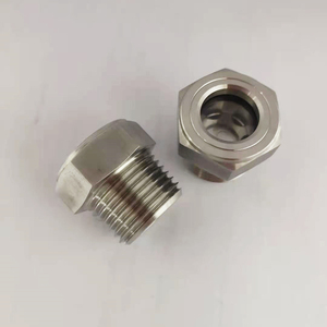 XZW - Mirilla de Nivel de Líquido de Acero Inoxidable de Alta Resistencia con Cabeza Hexagonal NPT de 1 Pulgada para Caja de Engranajes de Compresor de Aire - Product Image 6