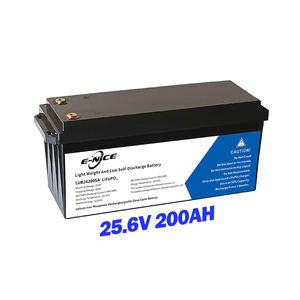 E-nice fabrika doğrudan satış LiFePO4 pil 24V 25.6V 200200ah güneş sistemi depolama aküsü - Product Image 1