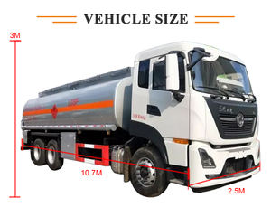 Camión Cisterna de Combustible Manual DONGFENG 20000L Nuevo, con Tracción 6*4, para Almacenamiento de Gasolina, Tanque Móvil para Aceite de Motor Diésel - Product Image 5