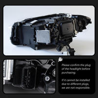 Conjunto de Faros Delanteros LED Arrow de Repuesto CREULI para BMW Serie 5 F10 2011-2017, Intermitentes Dinámicos, Plug & Play