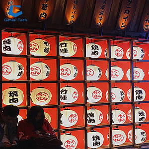 Kích Thước Lớn Trang Trí Kỳ Nghỉ Nhà Hàng Nhật Bản Đèn Lồng Gấp Pvc Đèn Lồng - Product Image 5