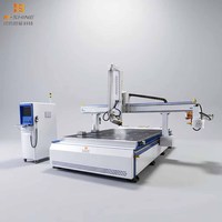 Máquina CNC de 4 Ejes para Fabricación de Paneles y Muebles, Tamaño 2030, Opciones 2130, 2137, 2140