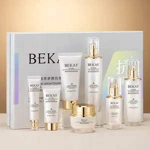 Produits de soins de la peau bio Kit facial coréen Crème Lotion Essence Anti-âge Anti-rides Ensemble de soins de la peau